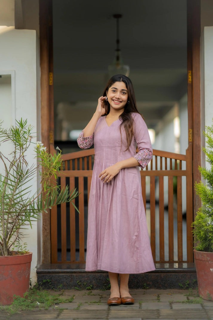 Biba Premium Cotton Anarkali Gown