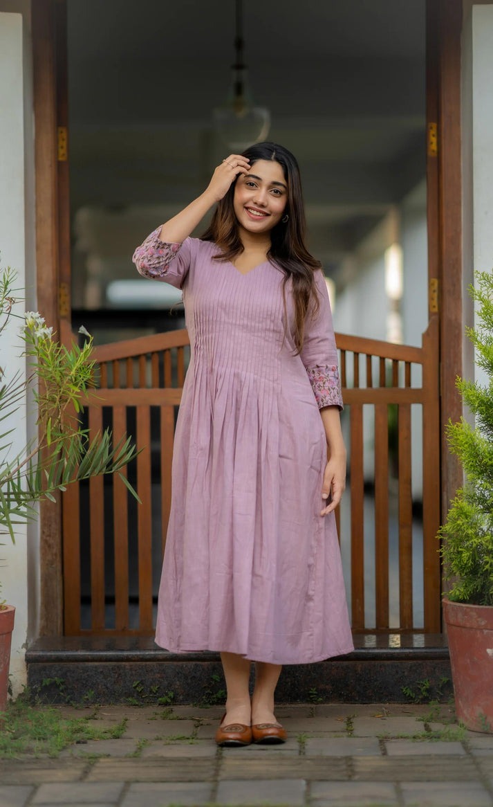 Biba Premium Cotton Anarkali Gown