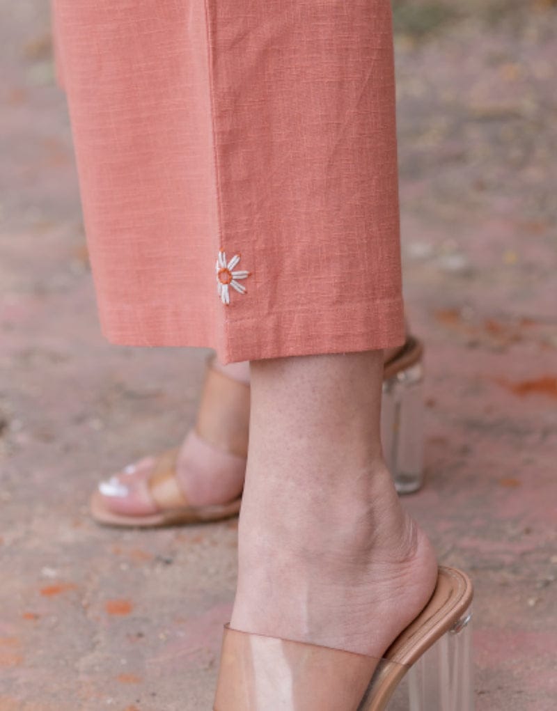 BIBA Elegant Peach Co-ord Set