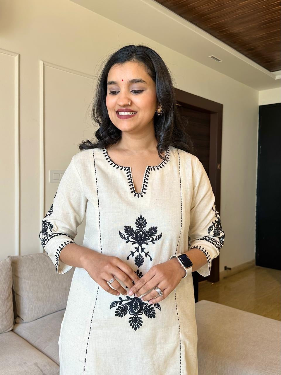 Biba Gulista Embroidered Palazzo Set